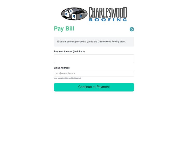 Screenshot of CWRMB Payment Portal