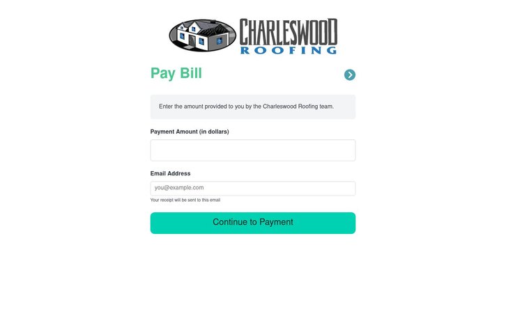 Screenshot of CWRMB Payment Portal