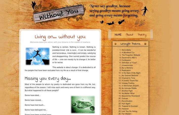 Screenshot of Without You