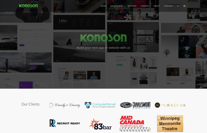 Screenshot of Konoson