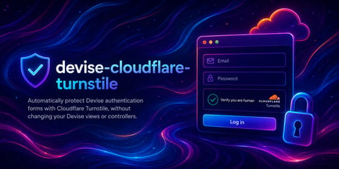 How to Add Cloudflare Turnstile to Devise in Rails